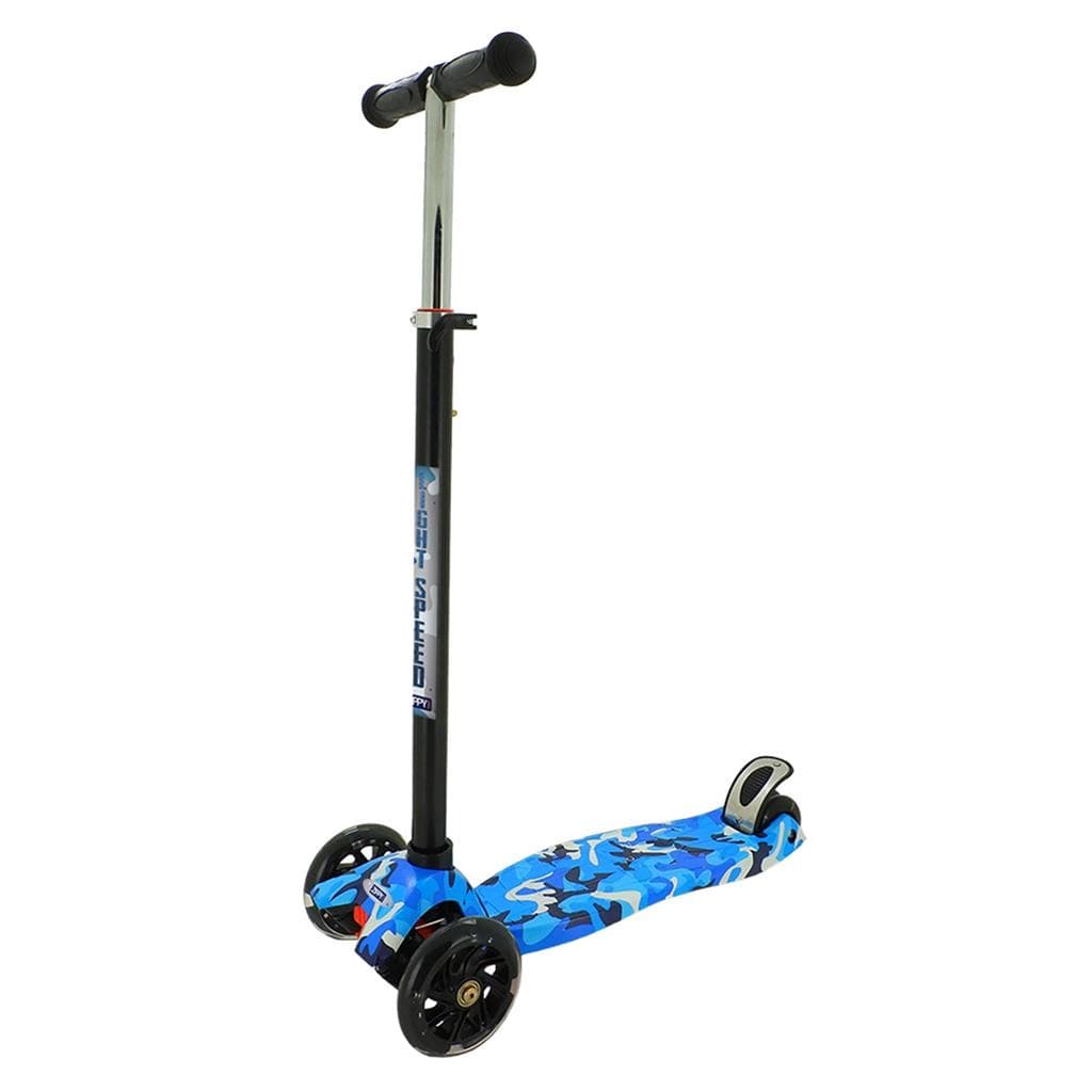 Patinete Light Speed Infantil Azul 3 Rodas Led Ate 40kg Ajustavel - Zippy Toys