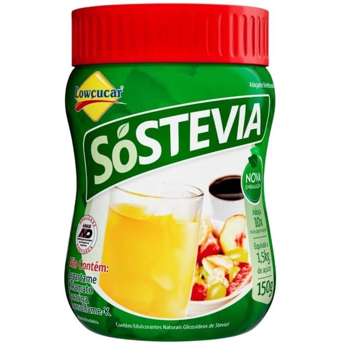 Adoçante SóStevia Forno e Fogão Lowçucar 150g