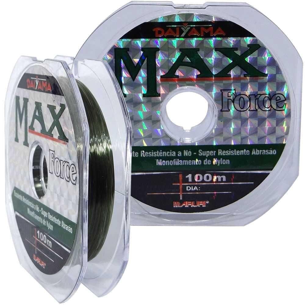 Linha Monofilamento Maruri Max Force 100m Vários Tamanhos