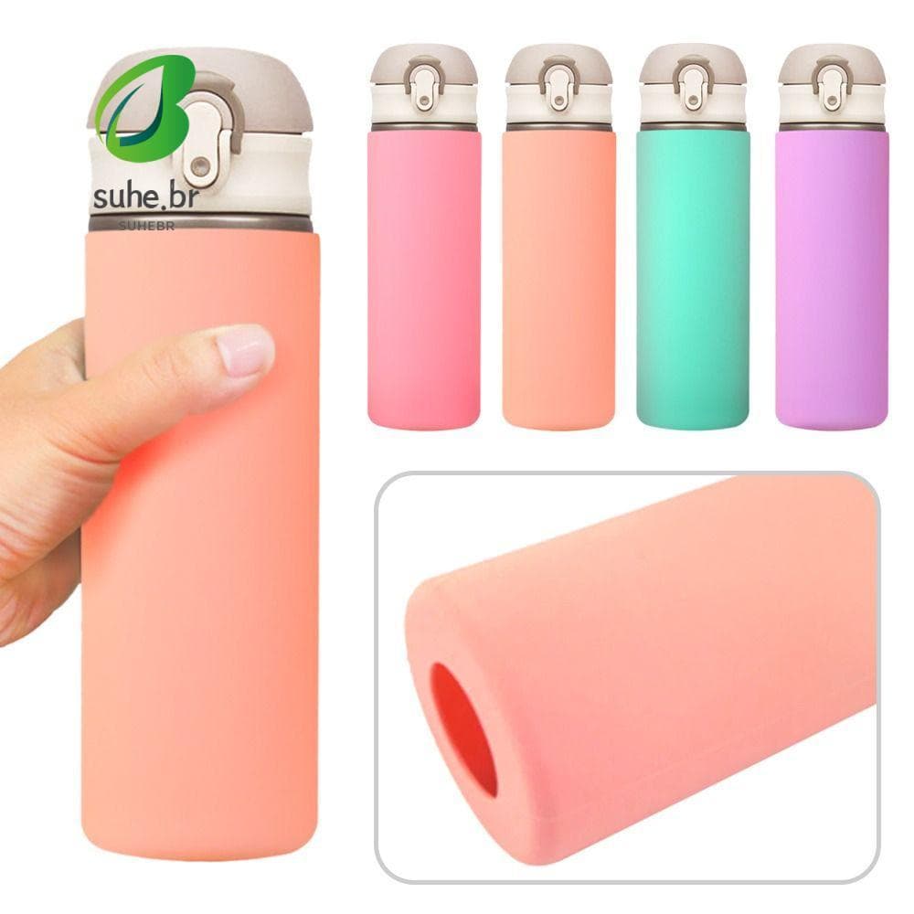 SFBSF Tampa De Garrafa De Água Acessórios Para Copo Esportivo Silicone Antiderrapante