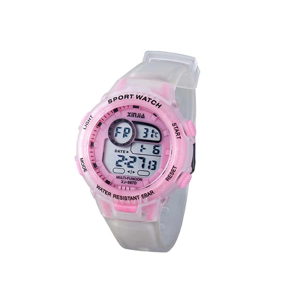 Relógio Infantil Crianças Meninas Feminino Rosa Promoção Top