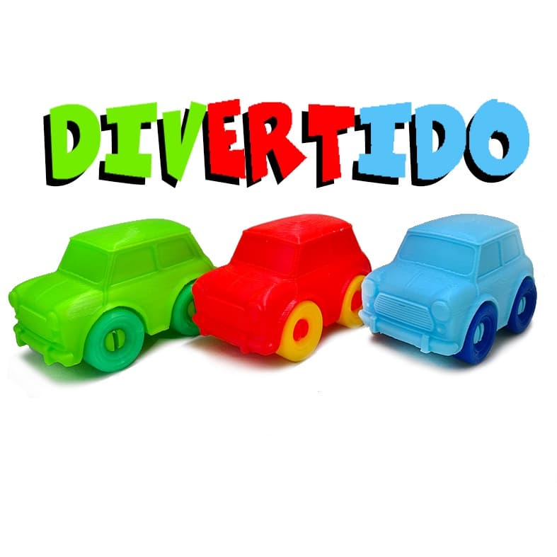 Mini Carrinho FUN (9 cm comprimento)