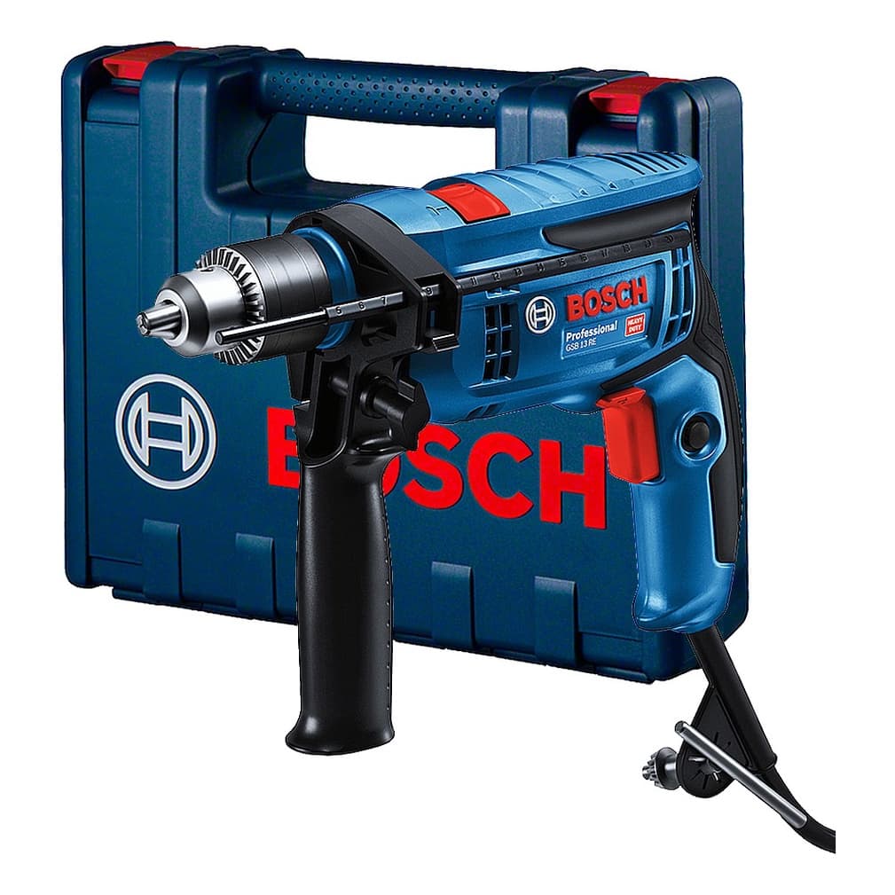 Furadeira de Impacto 1/2" 750W C/ Maleta GSB 13 RE Bosch