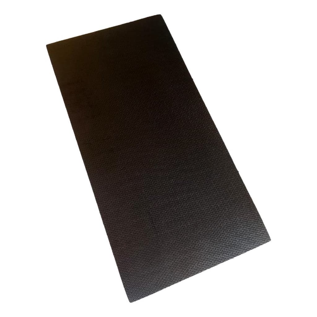 Kit 2 Colchonetes Eva Tapete Yoga Exercícios 10mm Preto Ioga Academia Yoga Pilates Ginástica