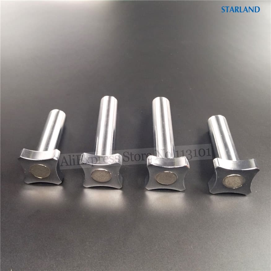 QSJZHY Parafusos De Fixação De Metal , 4 Peças , Porcas Apertadas , Cor Prata , Sobressalentes Para Máquinas De Servir M
