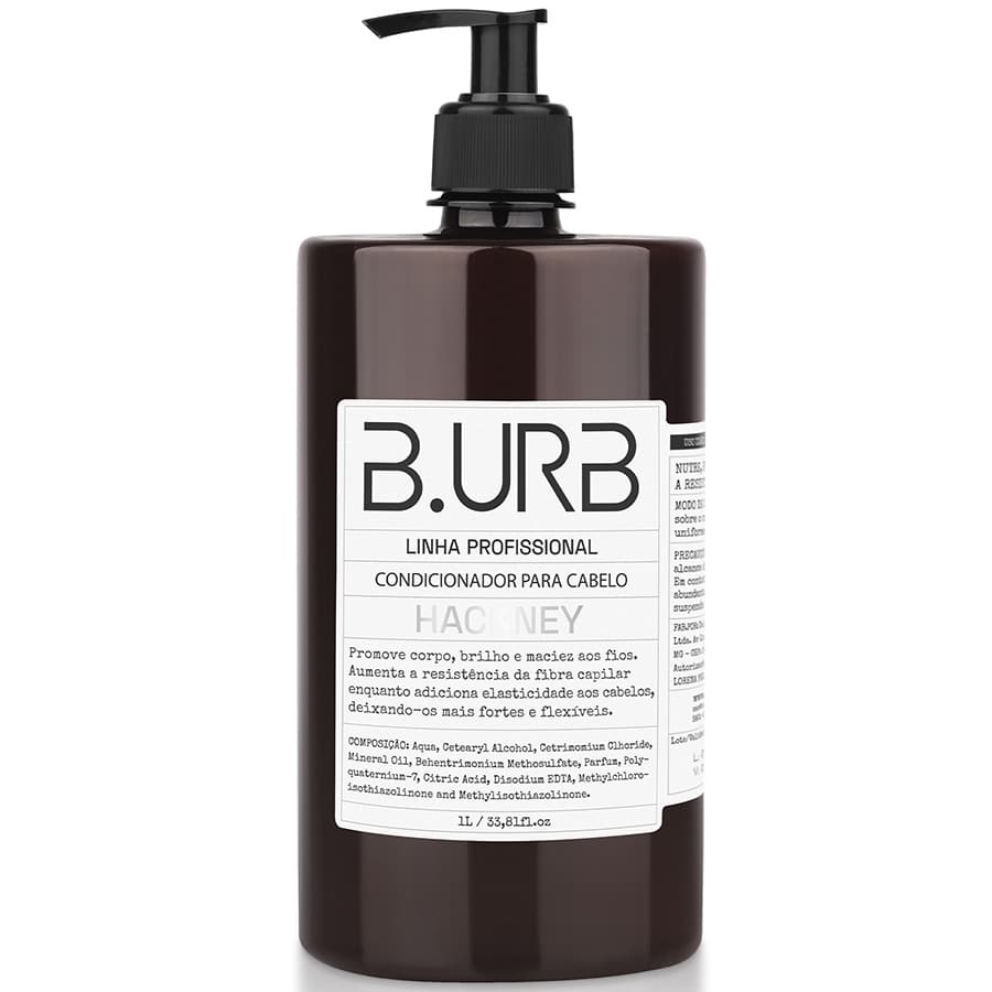 Condicionador Hackney 1 Litro Profissional Bancada Barbearia Barba Urbana B.URB