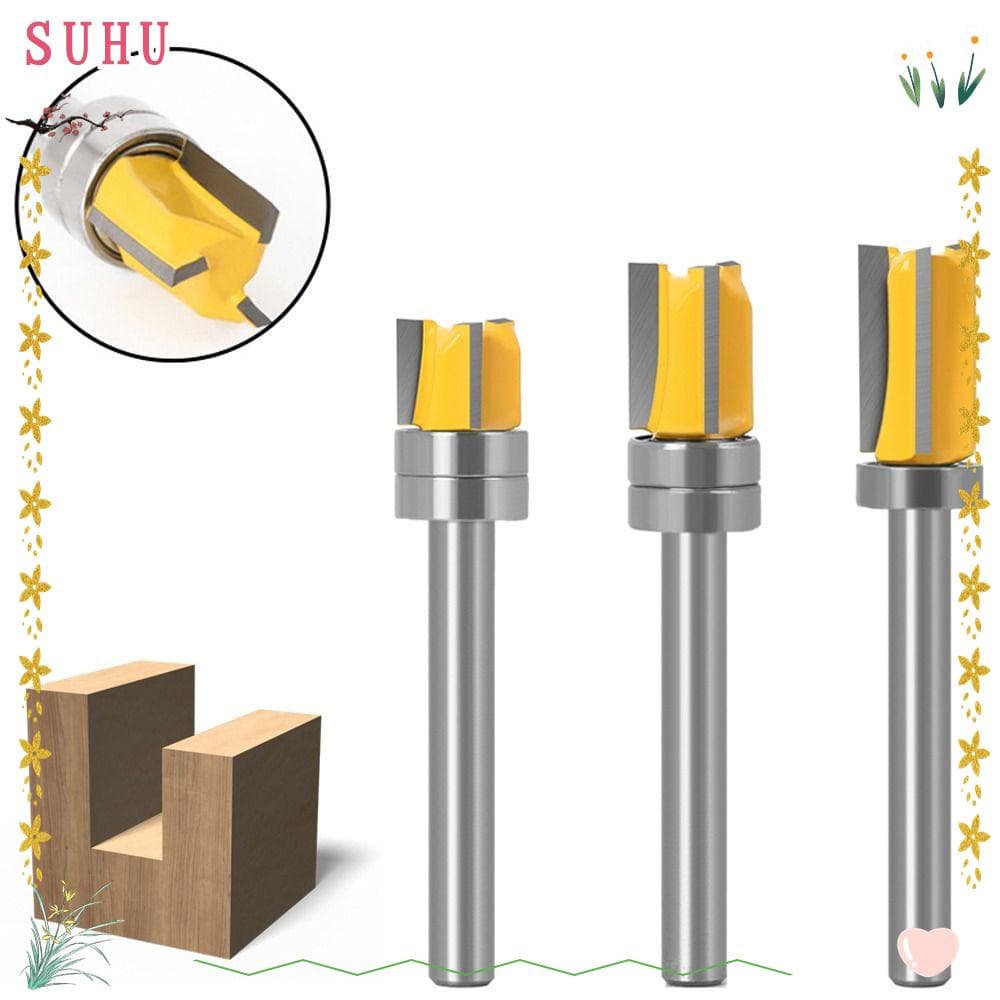 SUHU Fresa De Corte | Com Broca Rolamento De 6mm De Haste