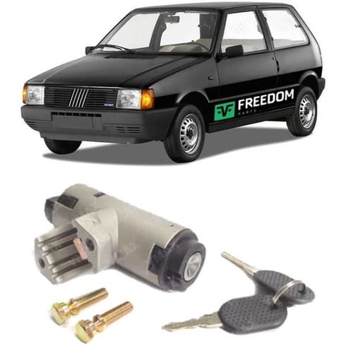 Trava de Direção com Comutador 1993 a 2000 Fiat Uno Novo
