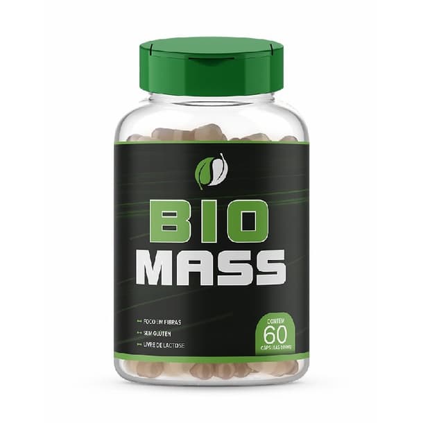 Bio Mass - 60 Cápsulas - Suplemento Energético