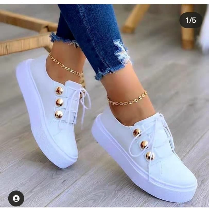 Sapatos Brancos Vulcanize Feminino 2023 Plataforma De Moda Tamanho 43 Casuais Para Mulheres Tênis Zapatos Mujer