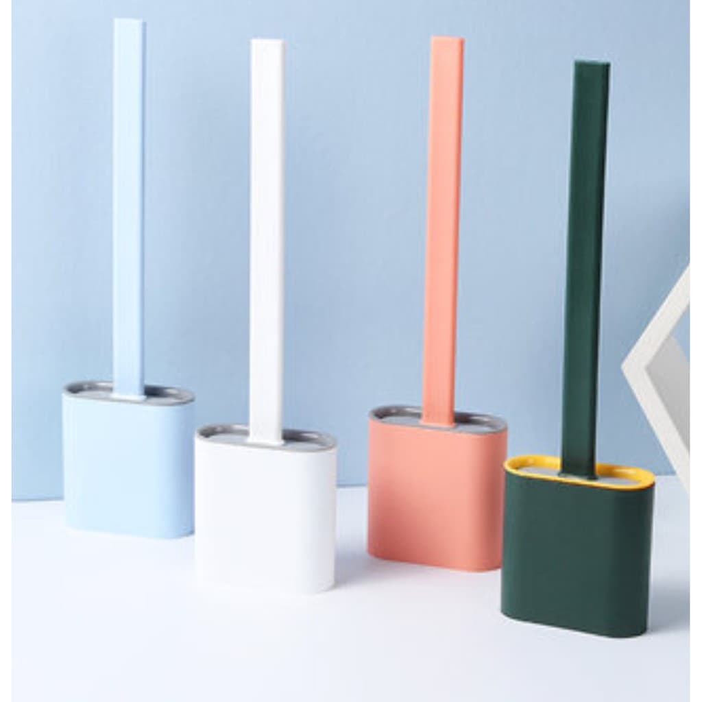 Escova Sanitária Lavatina Quadrada Silicone Banheiro