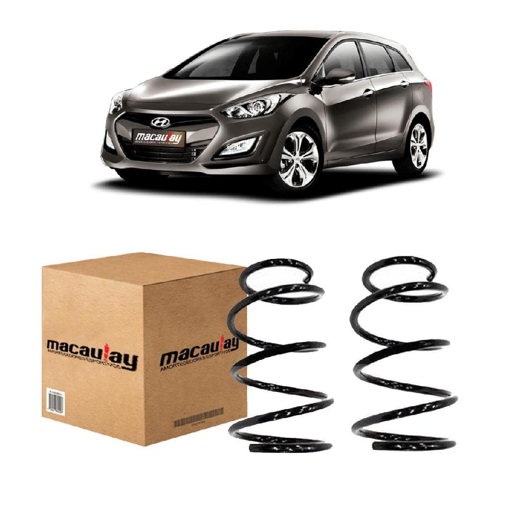 PAR DE MOLAS CONVENCIONAIS TRASEIRAS HYUNDAI I30