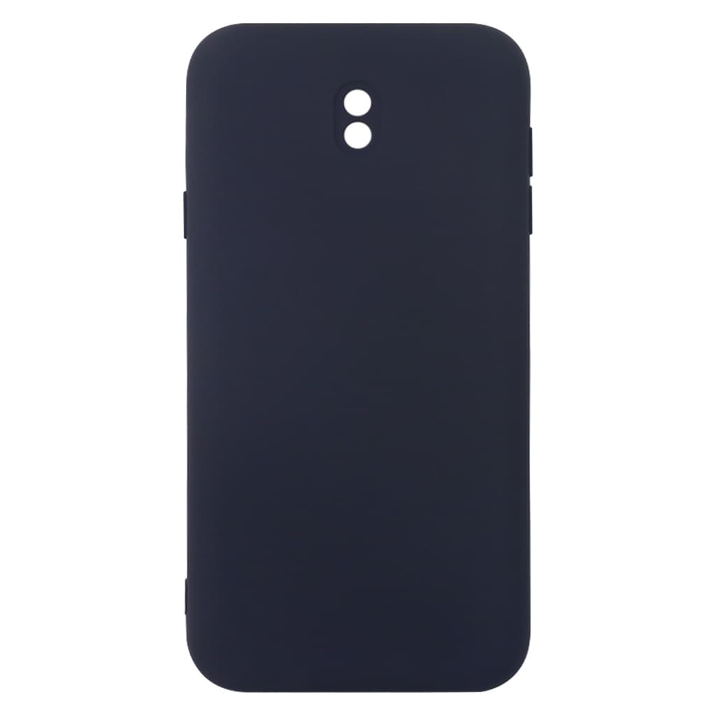 Capa Aveludada Preta + Película De Hydrogel HD Compatível Para Galaxy J7 Pro J730 5.5