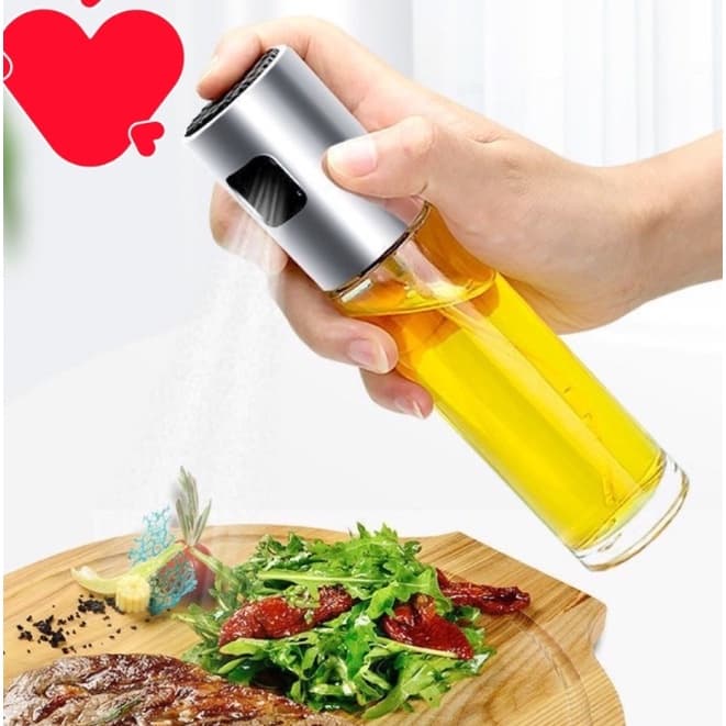 Spray Porta Azeite Vinagre 100 ML vidro Sem Desperdicio