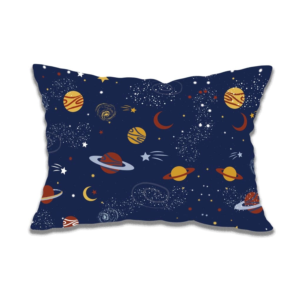 Capa Fronha Para Travesseiro Estampa Digital Avulsa 65 cm x 45 cm 1 peça Desenhos Infantil