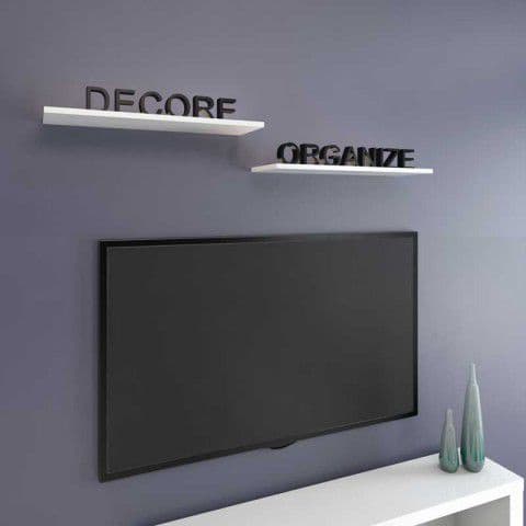 Prateleira Flutuante 20x40 cms com suporte incluso PBS 2040