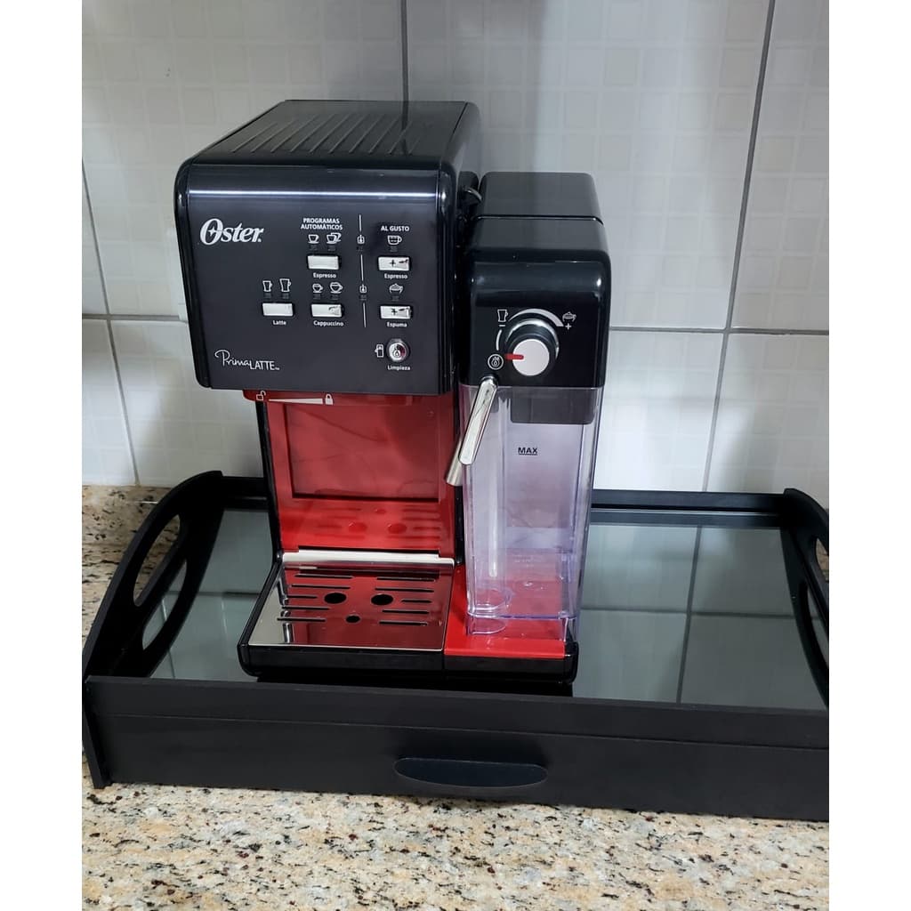 Bandeja Organizadora de Capsulas Oster 91 Cápsulas Comportar Cafeteira em Seu Vidro Temperado