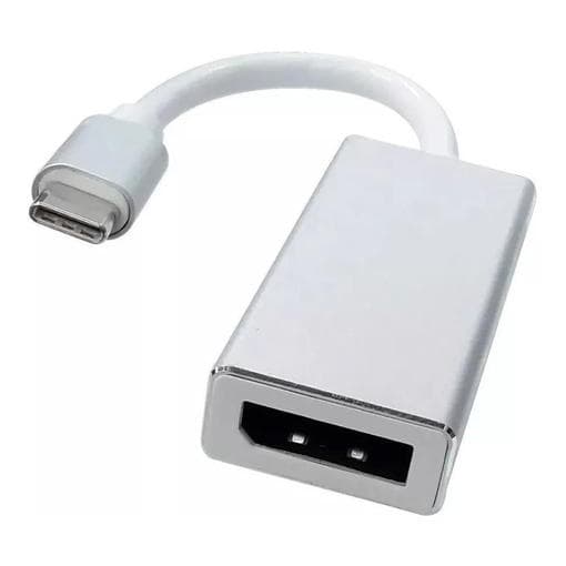 Cabo Adaptador Usb Tipo C Thuderbolt 3 Para Displayport Femea