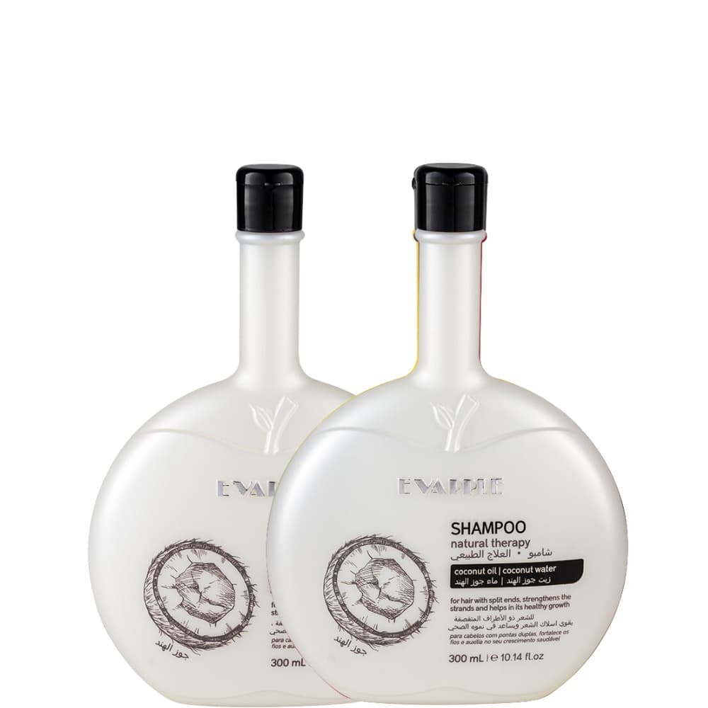 Kit Shampoo e Condicionador Coconut Oil - Evapple