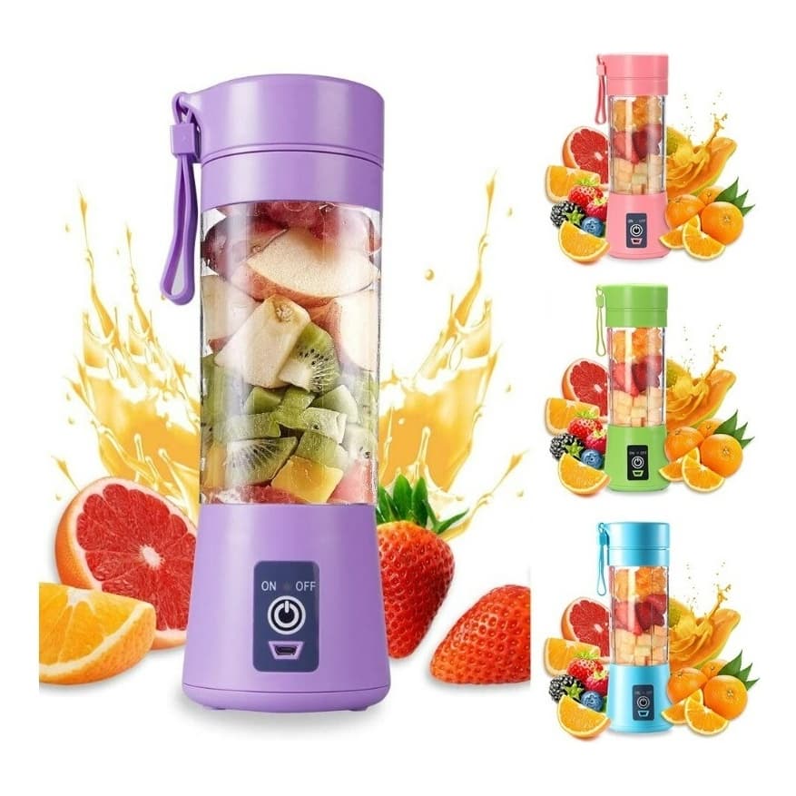 Mini Liquidificador Portátil Shake Juice Cup + Cabo Usb