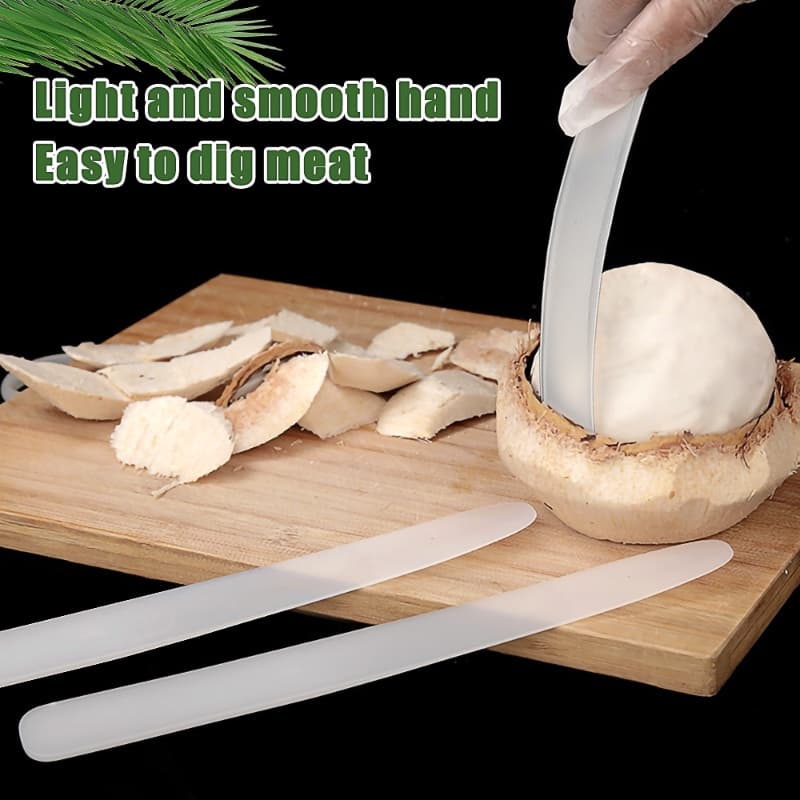 Removedor De Carne De Coco Ferramentas De Escavação Cozinha Acessórios De Ferramenta De Descascamento De Frutas Abridor Macio