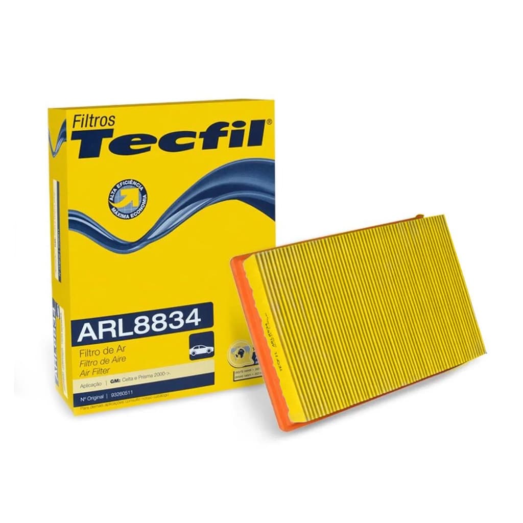 Filtro Ar Motor ARL8834 Celta Prisma Tecfil