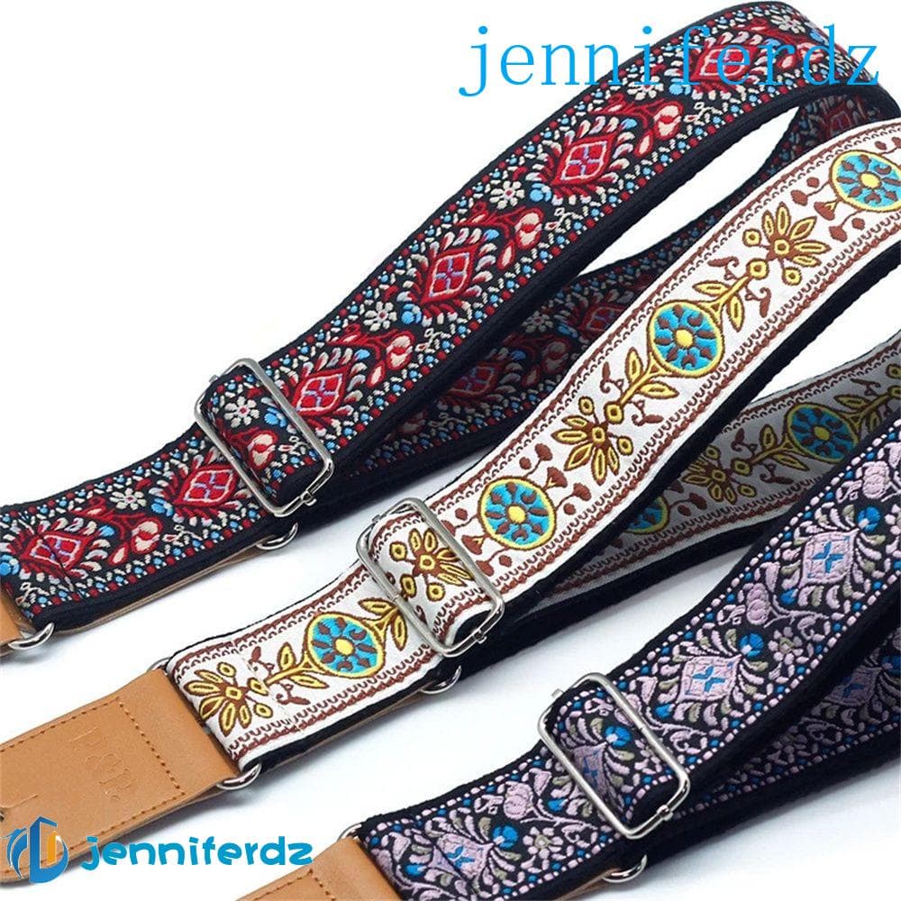 AJENNIFER Cinta Para Guitarra Acessórios Múltiplas Cintos Baixo Alargamento Ajustável Elétrica