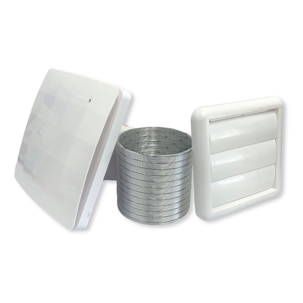 Exaustor Ventokit High Class 100mm 4 Anti Retorno Válvula WDB Westaflex