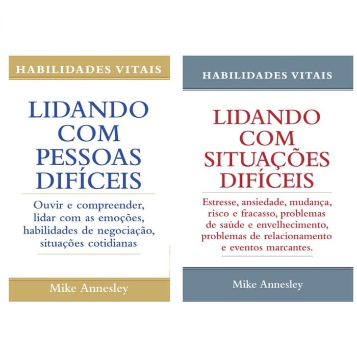 Lidando com SITUAÇOES e PESSOAS DIFICEIS (Dois livros)