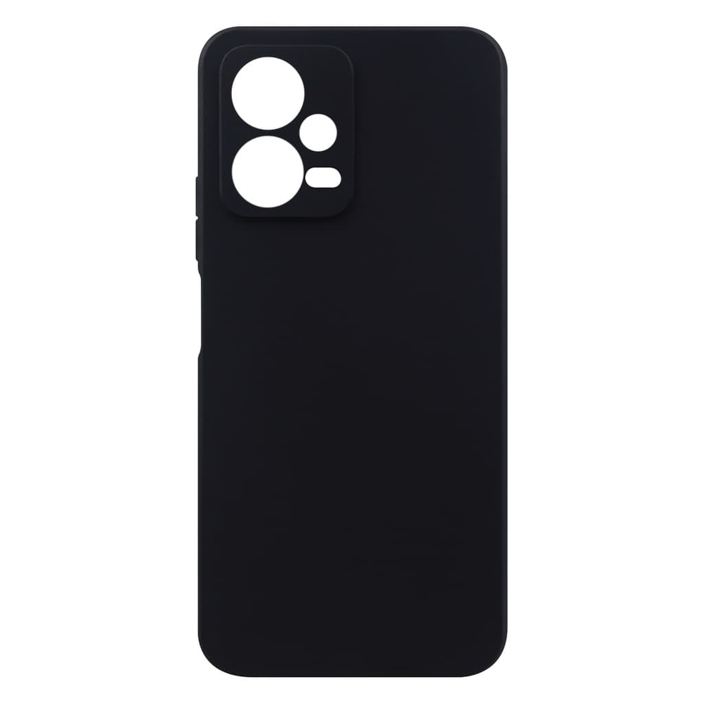 Capa Aveludada Preta + Película De Hydrogel HD Compatível Para Redmi Note 12 Pro Plus 6.67