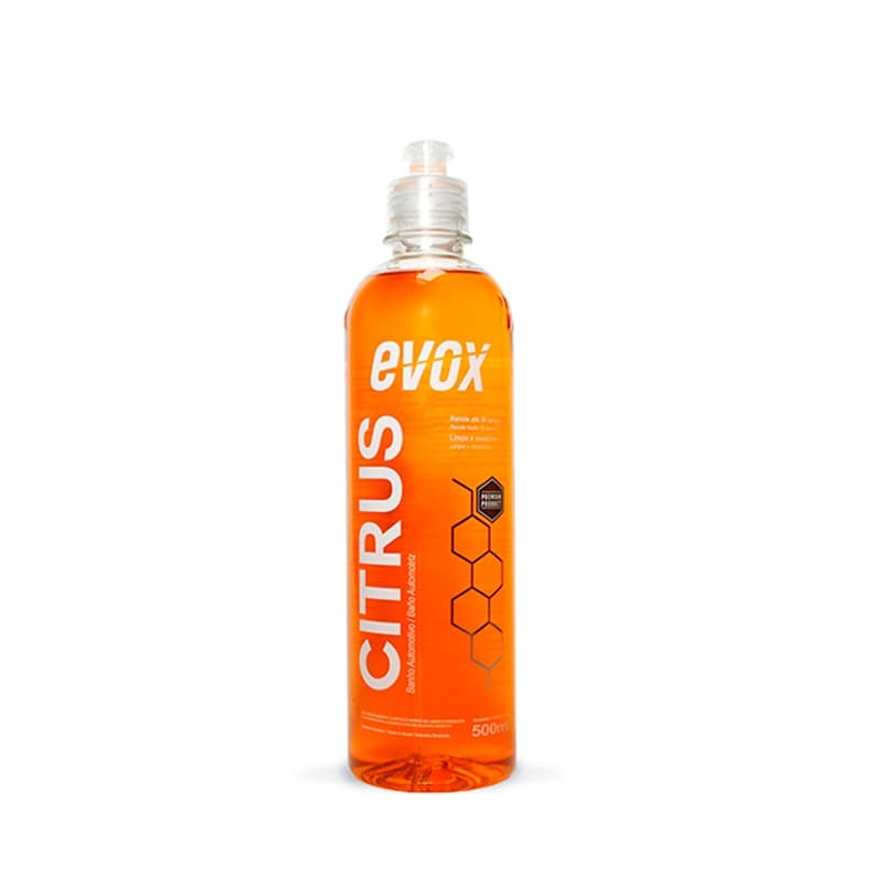 SHAMPOO AUTOMOTIVO CITRUS NEUTRO LIMPEZA CARROS EVOX 500ML