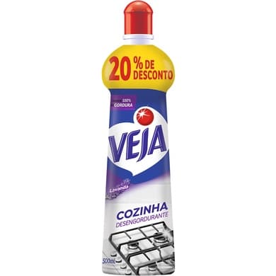 Veja Cozinha Lavanda Desengordurante 500ml Squeeze