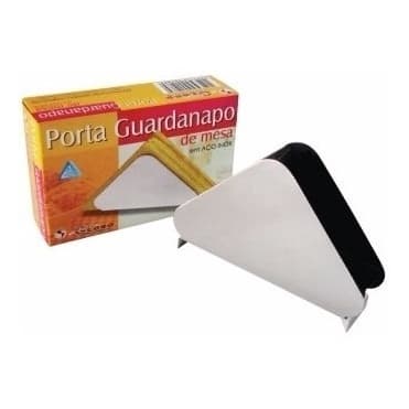 Kit Com 8 Porta Guardanapos Triangular Inox Metal Globo