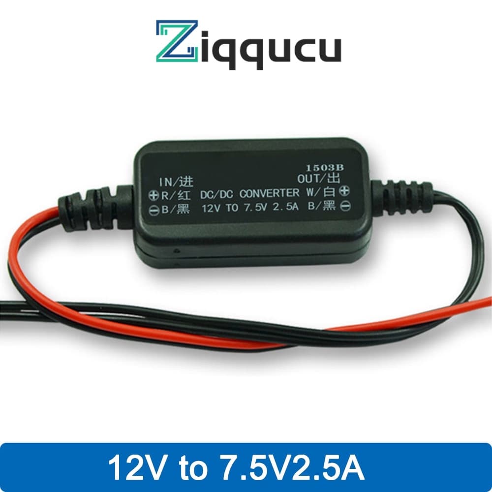 Conversor ZIQQUCU Buck 12V A 3.3 9V 2.5A DC Transformador De Alimentação Da Placa Do Módulo De Voltagem Step-Down