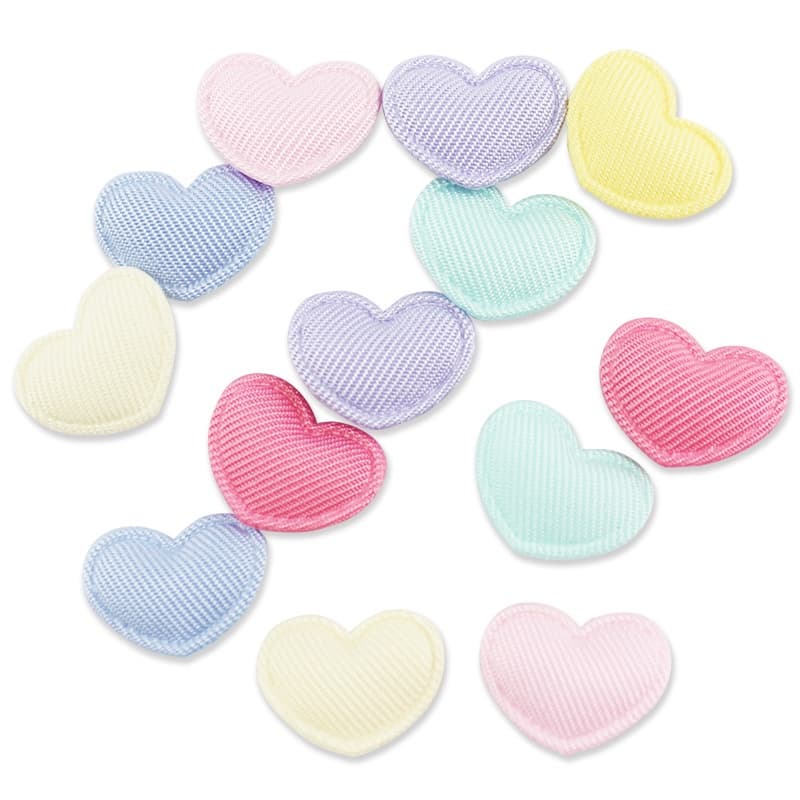 120 Peças 1.5 * 1.8cm Macaron Formato De Coração Apliques Faça Você Mesmo Grampo De Cabelo Artesanato Decoração Acessóri