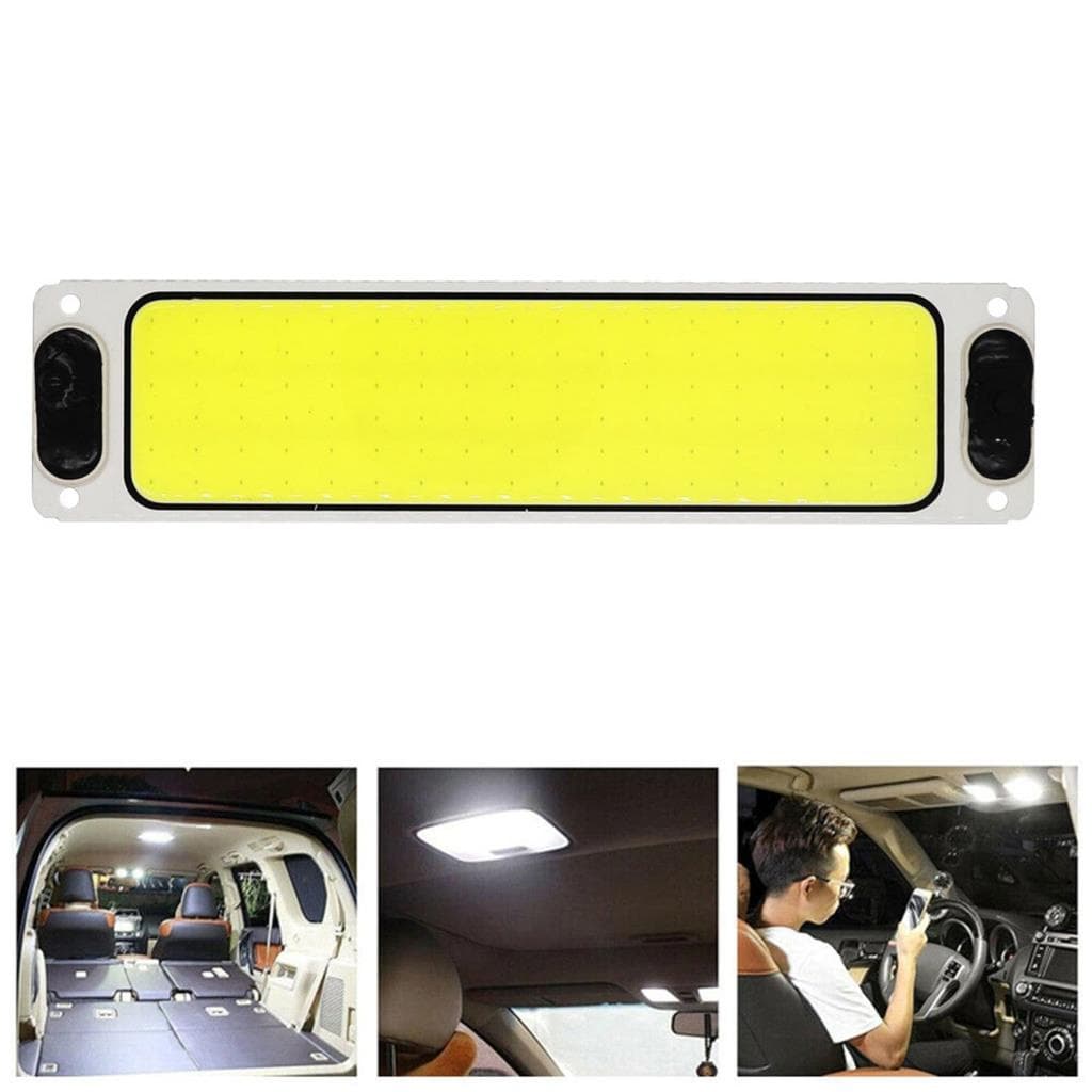 Luz Cortesia Placa Led Universal Interna Teto Carro Caminhao
