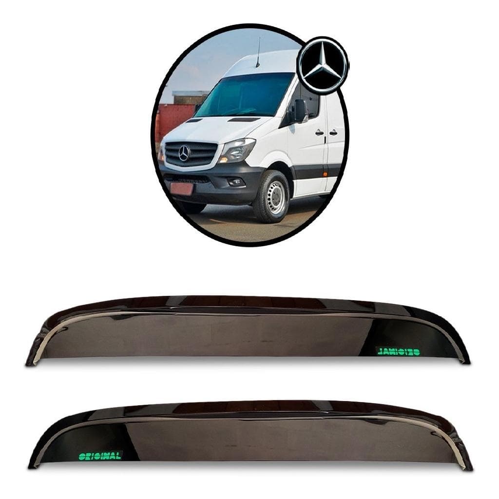 Calha Chuva Sprinter Acrílico 2012 A 2016 Van Mercedes