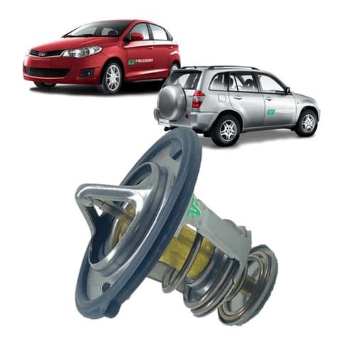 Valvula Termostatica 2009 a 2015 Chery Cielo Face S18 Tiggo 87ºC Novo