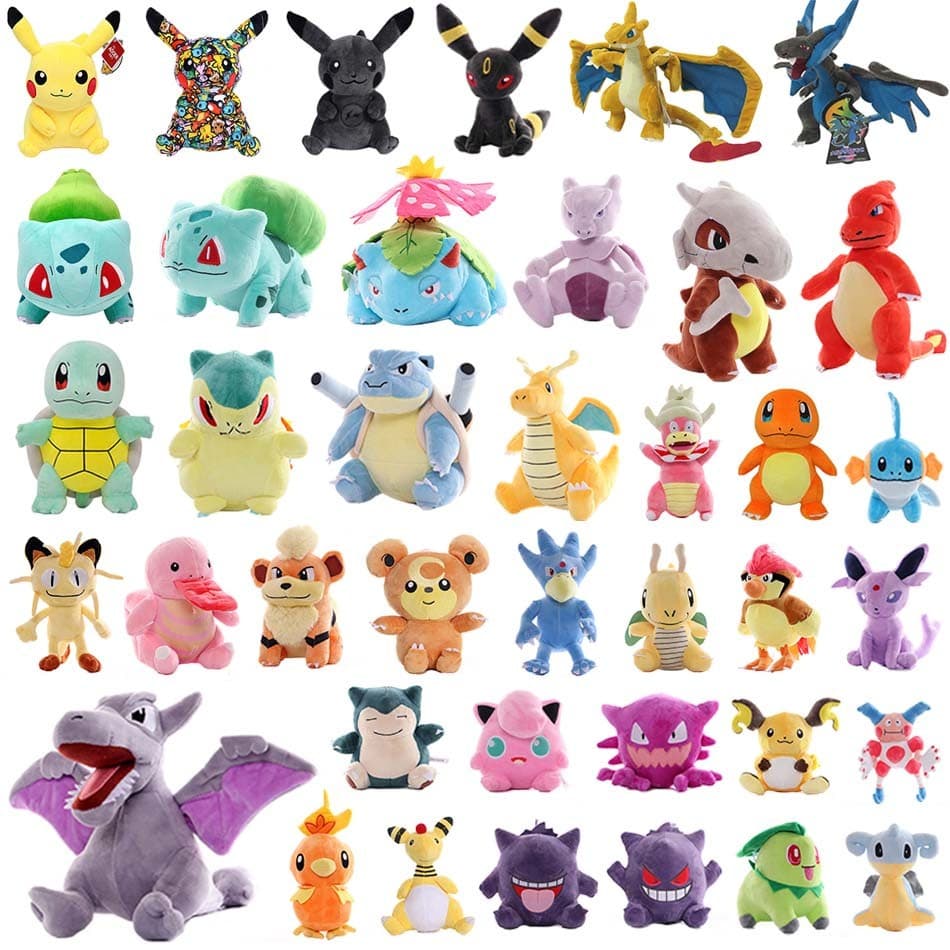 20-25cm Pokemon Iluminação Escura Pikachu Pichu Dos Desenhos Animados Bonito Anime Figura Bonecas De Pelúcia Pingente Br