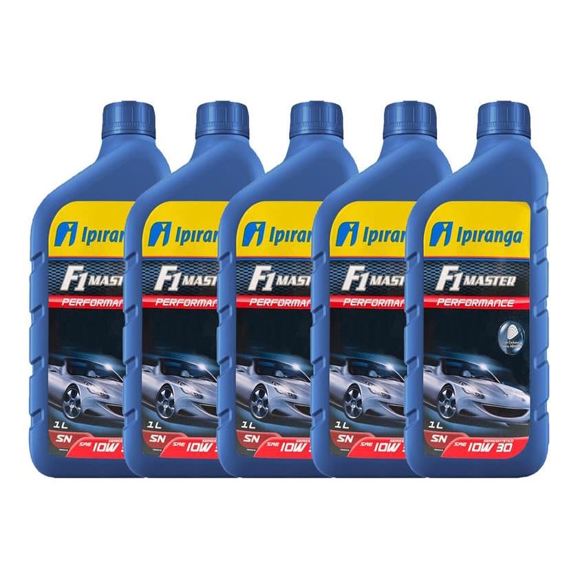 Kit 5 Ipiranga F1 Master 10w30