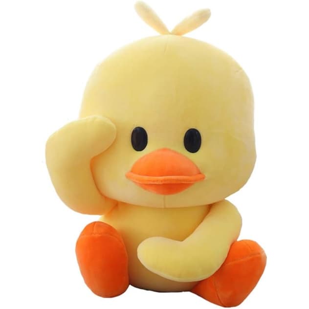 Plush Duck Stuffed Animal Soft Toys Yellow Duckling Duckie Stuff Engraçado Cuddly Presentes para Crianças Bebê