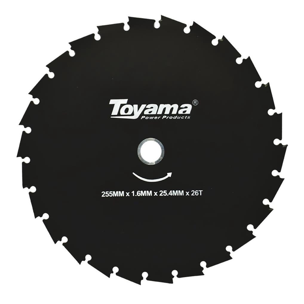 Lâmina Disco De Serra 26 dentes Para Qualquer Roçadeira Furo 1 polegada + adaptador 20mm