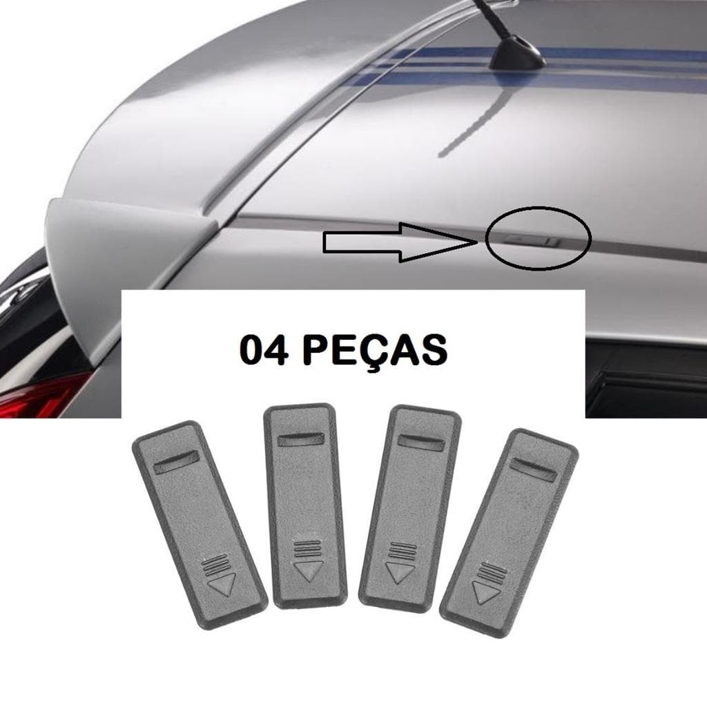 04 Acabamento Friso Rack Teto Para Hyundai I30 Pronta Entrega