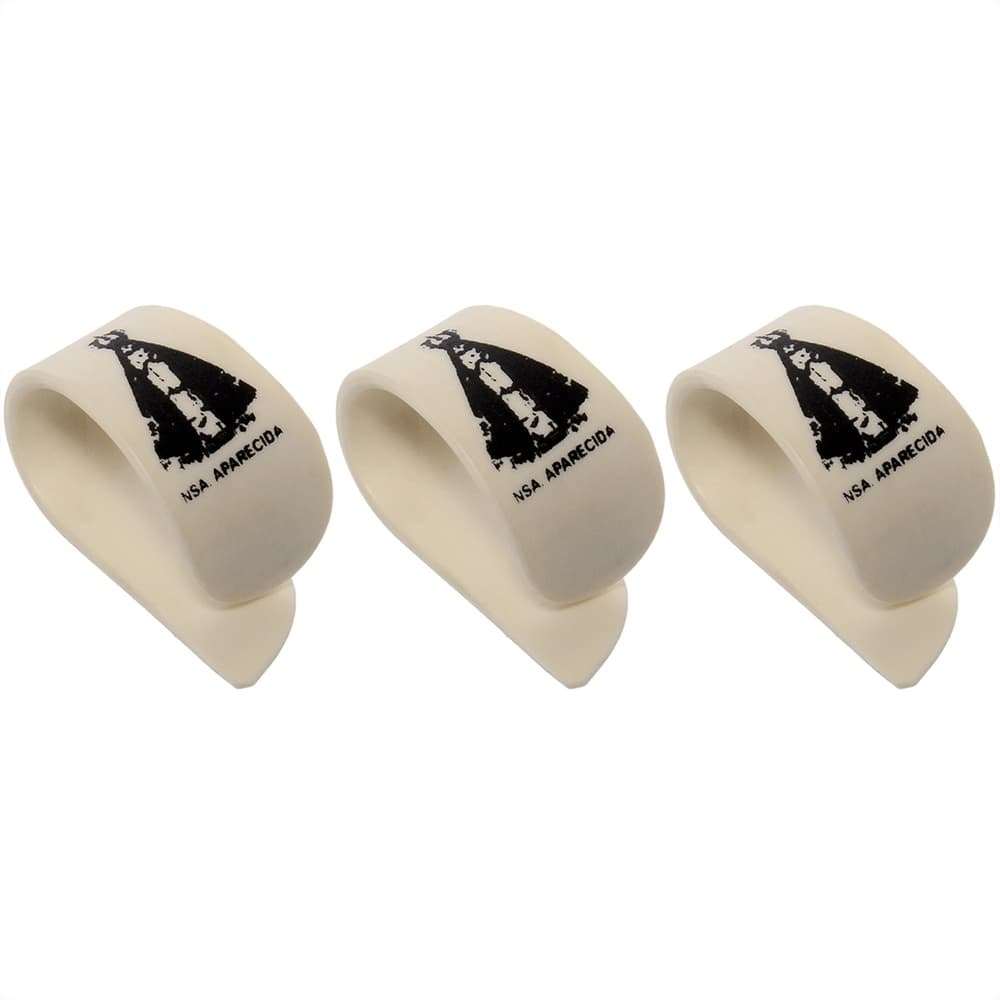 3 Dedeiras Em Pvc Nossa Senhora Aparecida Para Viola Caipira