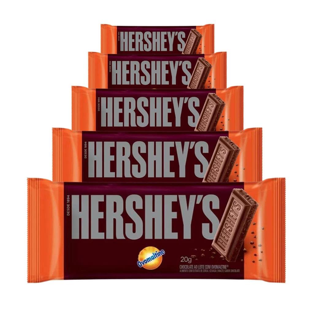 Chocolate Hersheys Ovomaltine, 5 Barras 20g