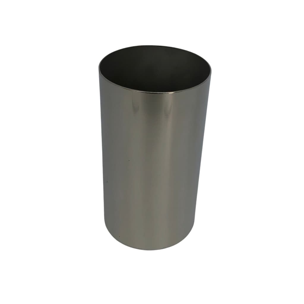 Copo cuia tereré inox redondo liso 300ml