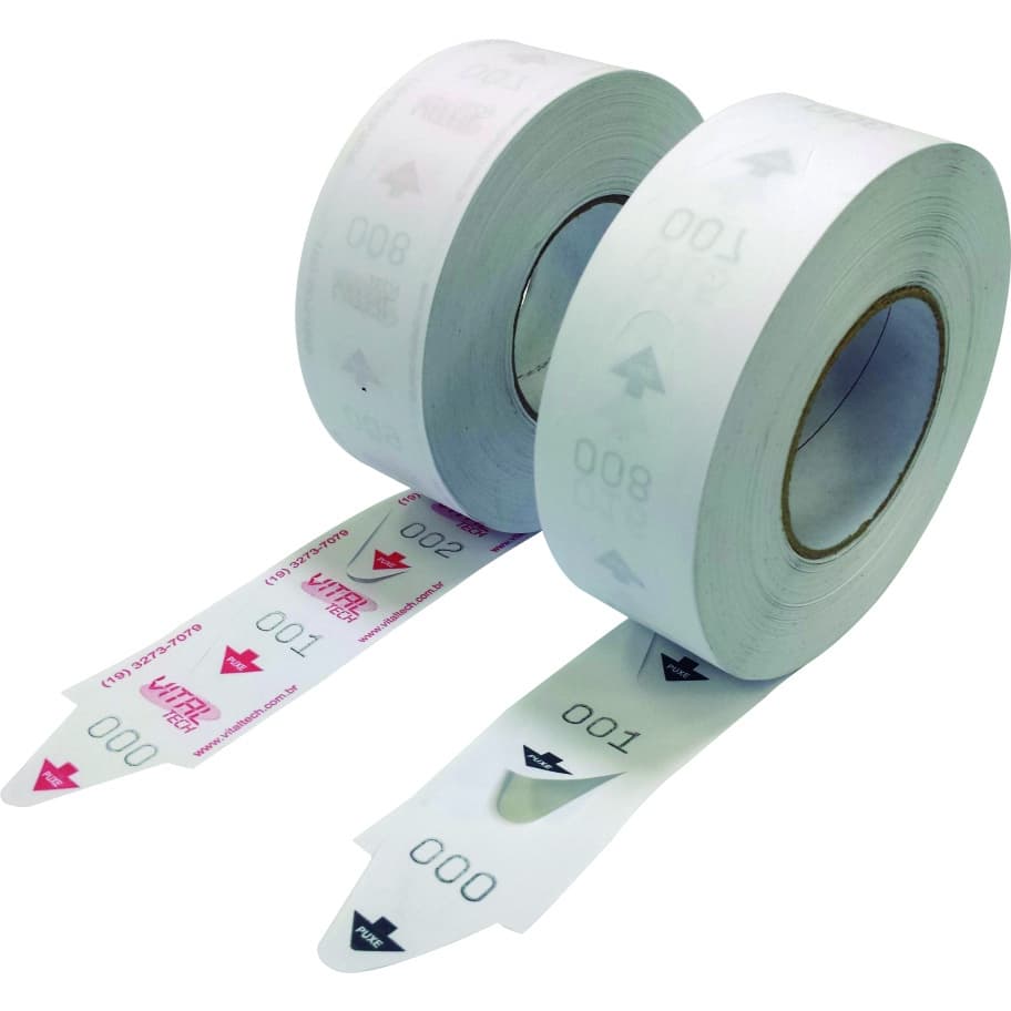 Bobina de Senha para Dispensador Atendimento numeradas com 2000 senhas pronta Entrega Envio Imediato