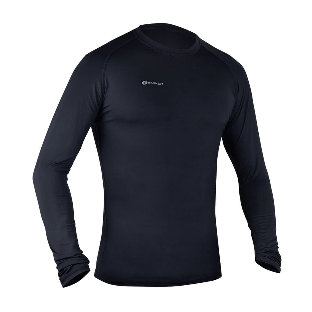 Blusa Segunda Pele Térmica Shiver Camisa Proteção UV Unissex