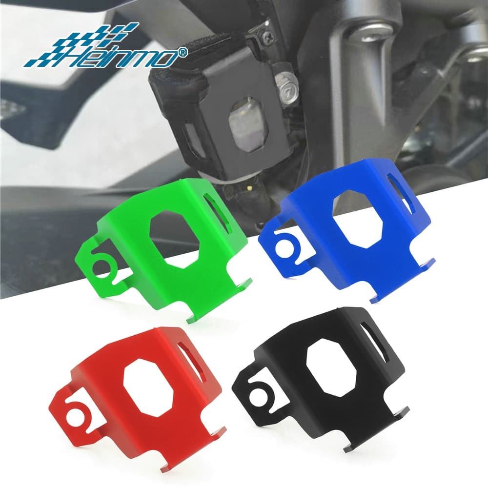 Para Yamaha YZF R1 R3 R6 R7 R15 V3 Freio Traseiro Fluido Reservatório De Óleo Guarda Capa Kawasaki Z900 Z650 Z400 Ninja4