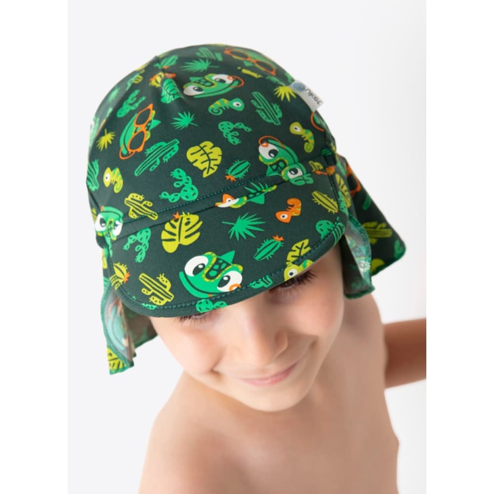 Chapéu com Proteção Solar Menino Camaleão - Puket